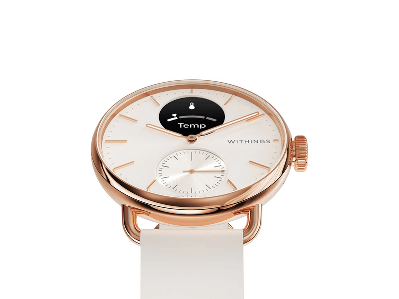 Withings ScanWatch 2 Okosóra, 38 mm, arany