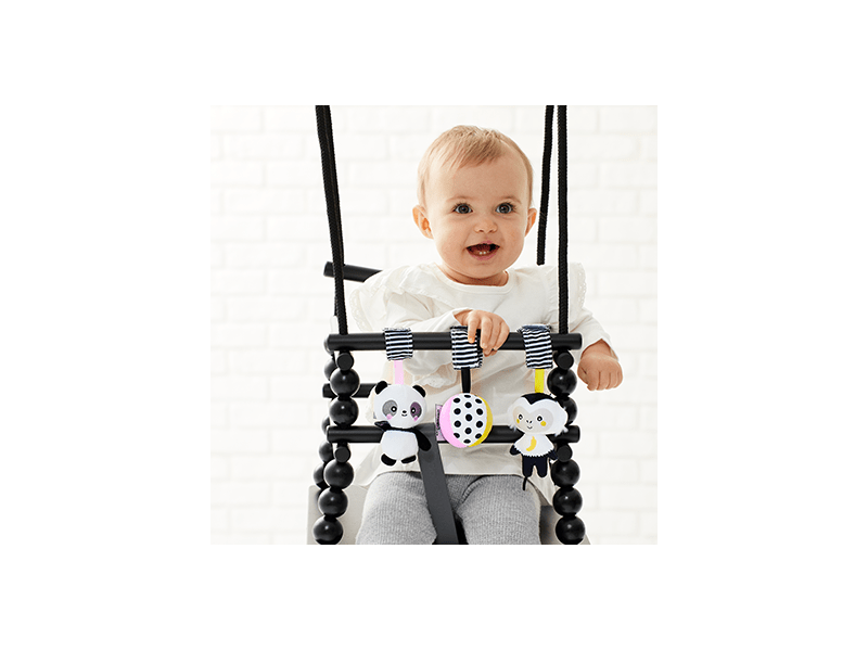 GaGaGu Lógó plüss - Panda, labda, majom (9785)