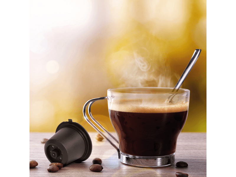 Family 57368 Újratölthető műanyag kávékapszula, 5 db