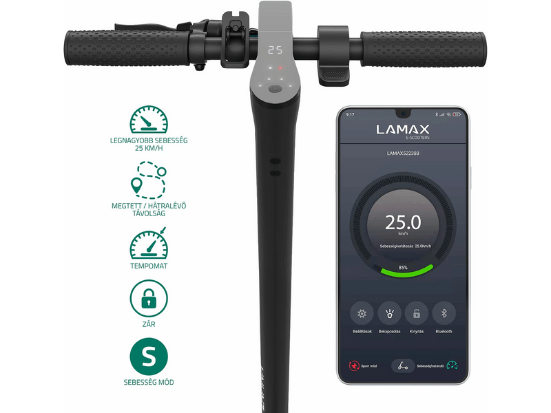 LAMAX E-Scooter S7500 Plus Elektromos roller