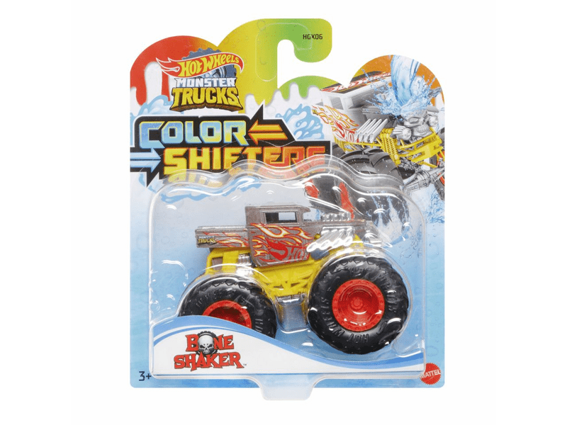 Hot Wheels Monster Trucks Színváltó autó, többféle (HGX06)
