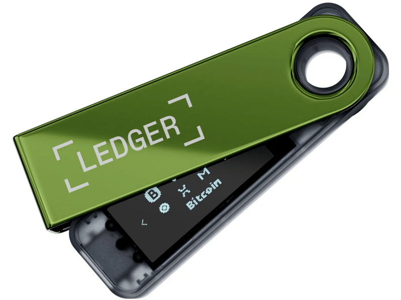 Ledger Nano S Plus Oxidate Green Crypto tárca
