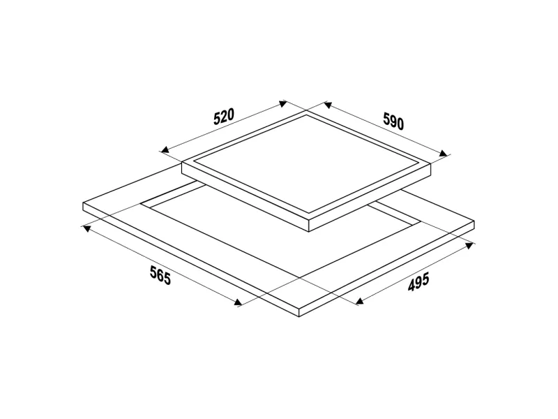MPM MPM-60-IM-13 Beépíthető indukciós főzőlap