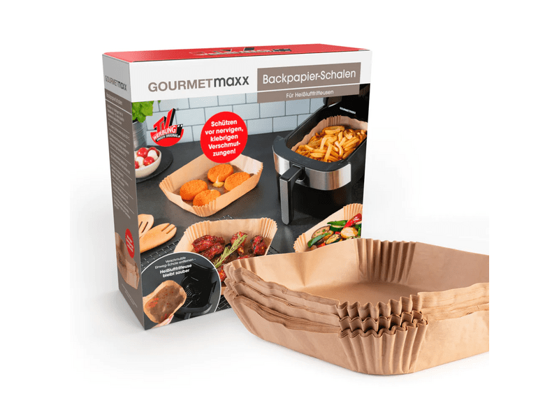 GOURMETmaxx Papiri za pečenje za AirFryer, 100 kom (DS12648)