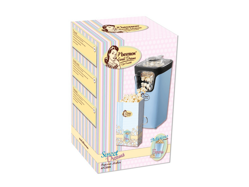 Bestron APC200B Aparat za kokice, plavi