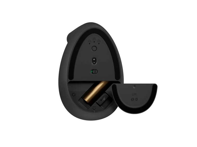 Logitech Lift vertikalni miš za ljevake, grafitno sivi (910-006474)