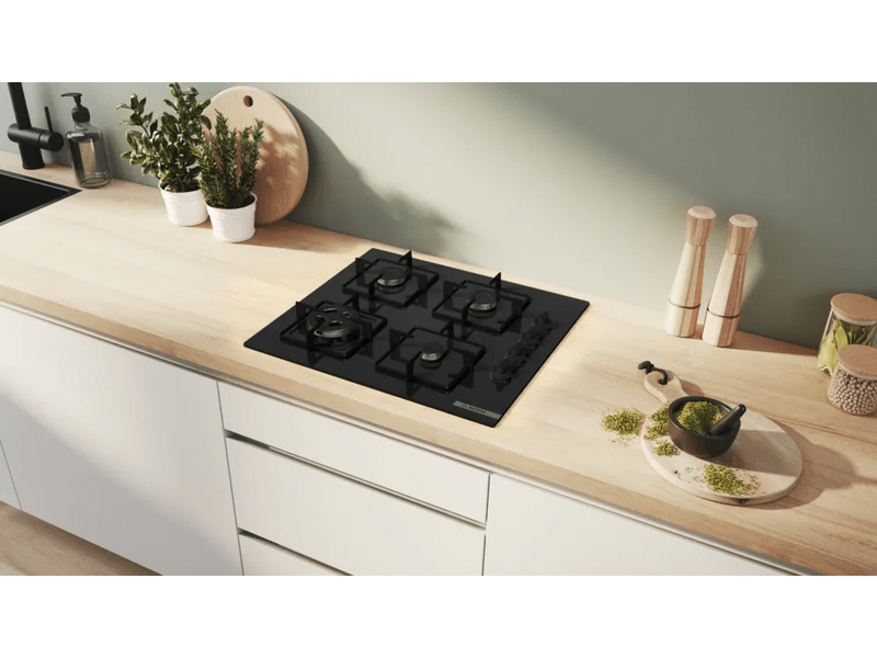 Bosch HQA272BB3 Beépíthető sütő + POH6B6K30 Beépíthető gázfőzőlap + BFL554MB0 Beépíthető mikrohullámú sütő