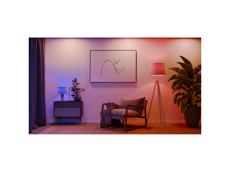 Hama 176640 E27 RGBW Matter Okos LED izzó