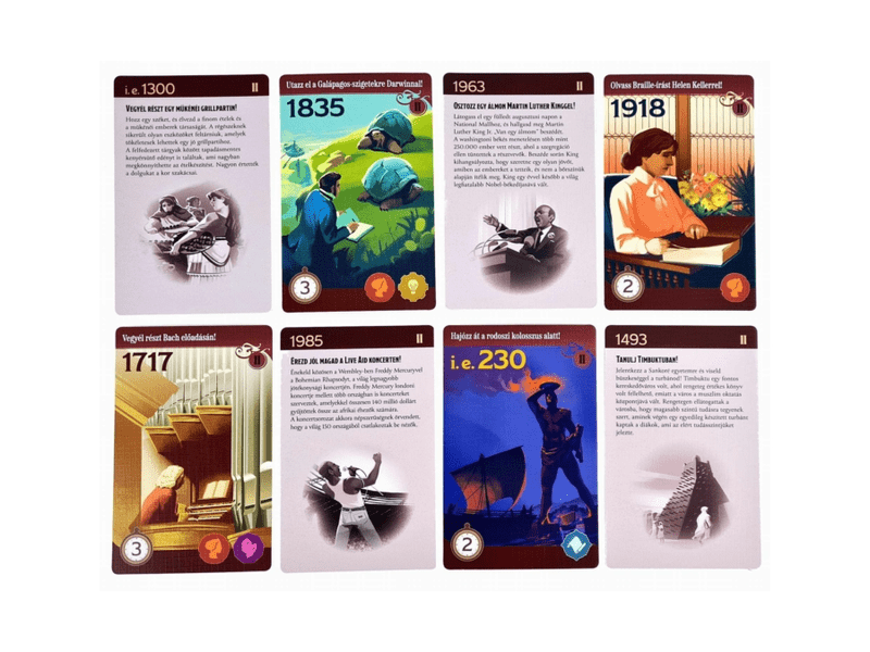 Utazás a múltba társasjáték (10001)