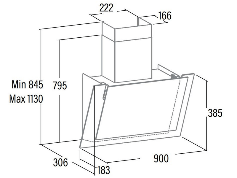 Cata Valto 900 XGBK Páraelszívó