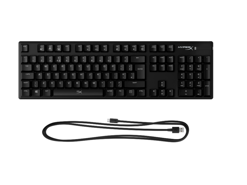 HyperX Alloy Origins Mechanikus gamer billentyűzet, UK (4P4F6AU)
