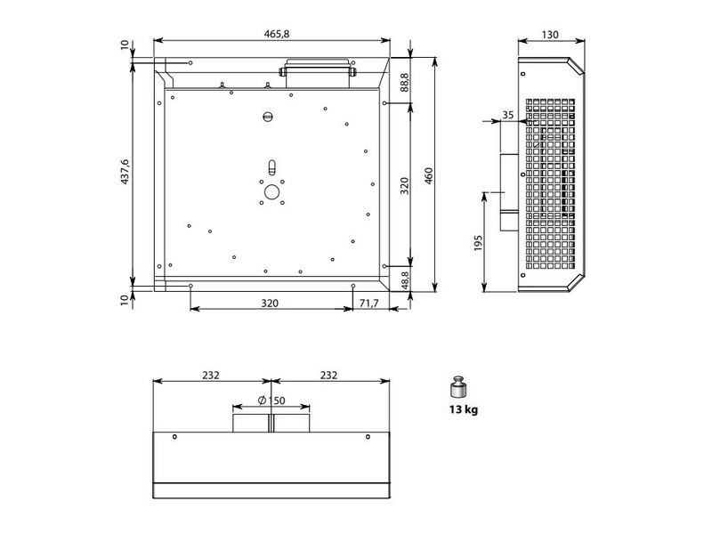 Falmec SEM2 Páraelszívó külső motor (KACL.786#41F)