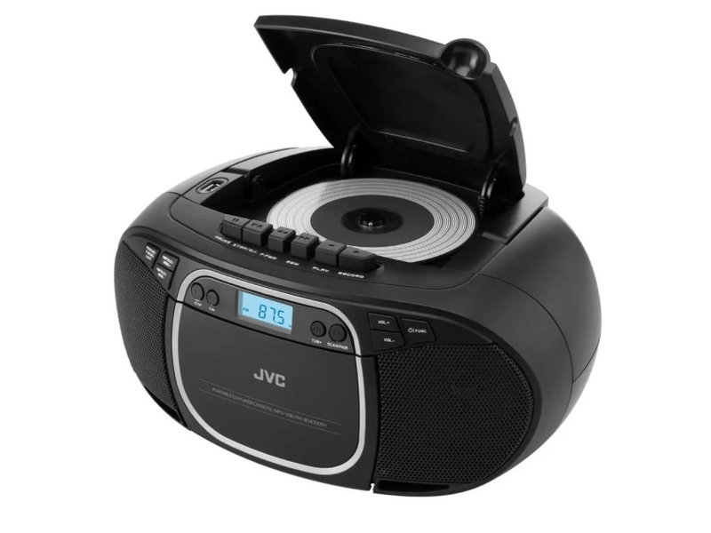 JVC R-CE451B Rádió CD és kazetta lejátszóval