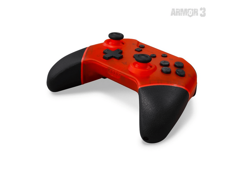 Armor3 NuChamp Nintendo Switch Vezeték nélküli kontroller, vörös (M07467-RR)
