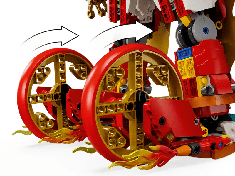 LEGO® Monkie Kid™ Nezha Tűzgyűrű robotja (80057)