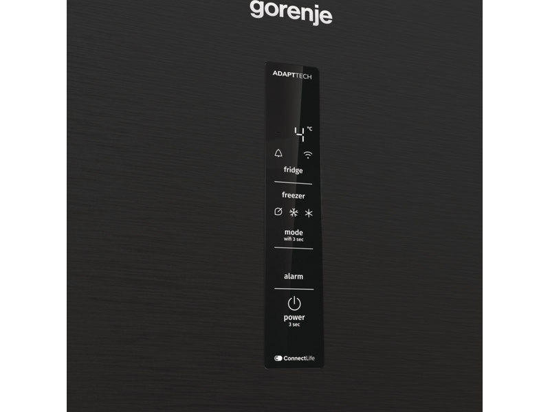 Gorenje NRB620C61BX4WFE Alulfagyasztós hűtőszekrény