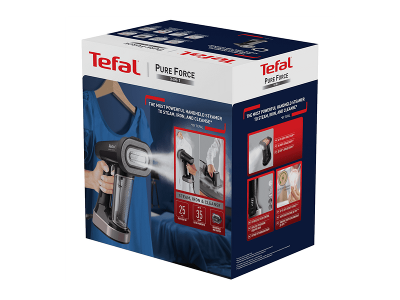 Tefal DT8765E0 Pure Force 3in1 ruhagőzölő