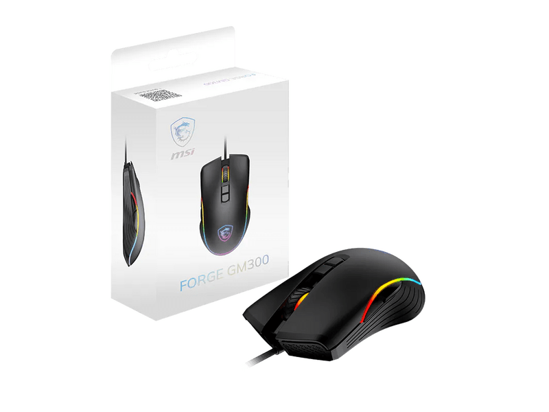 MSI Forge GM300 Gamer egér (S12-0402300-HH9)