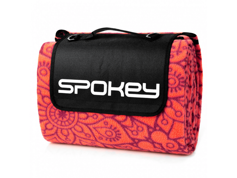Spokey Mandala Red piknik takaró (39244)