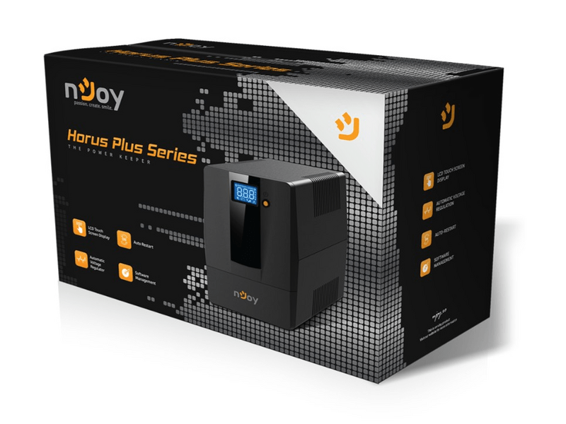 nJoy Horus Plus 1500 Szünetmentes tápegység (PWUP-LI150H1-AZ01B)