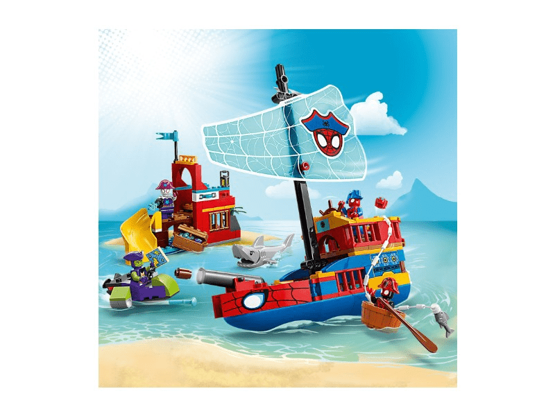 LEGO® Marvel Póki és csodálatos barátai A pókcsapat kalózhajója (11208)