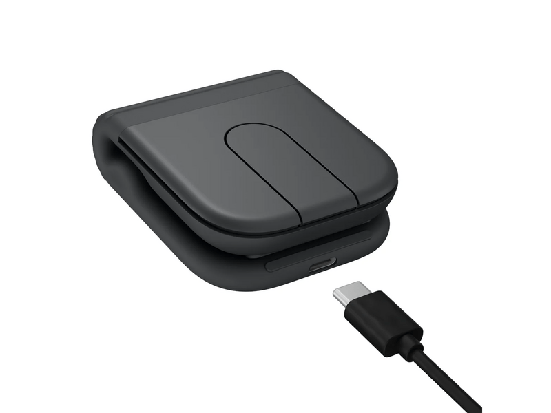 Logitech Mobi Fold vezeték nélküli egér, grafitszürke (910-007604)