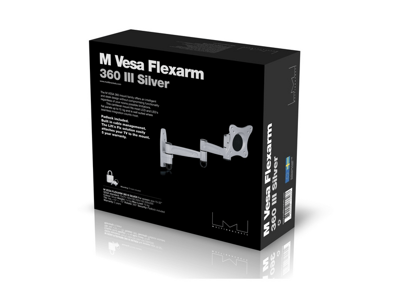 Multibrackets M VESA Flexarm 360 III Fali konzol, 15-32
