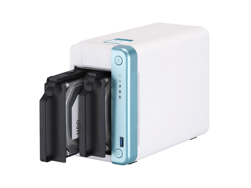 QNAP TS-251D-2G 2 fiókos NAS