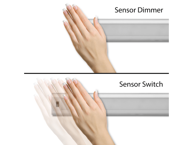 Phenom 55845B LED világítás szenzoros kapcsolóval, 30 cm