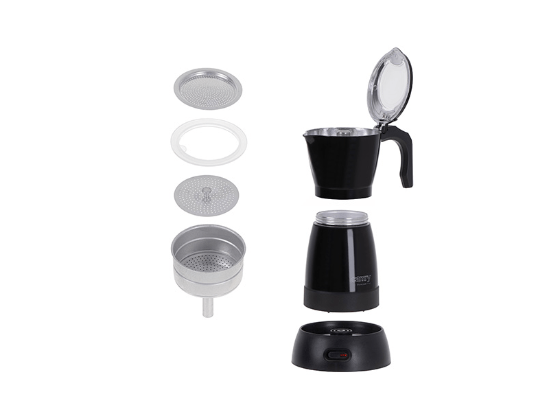 Camry CR 4415 Elektromos kotyogós kávéfőző, fekete