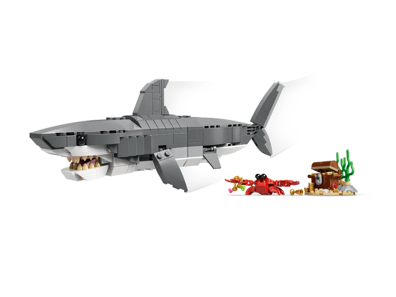 LEGO® Creator Veszedelmes cápa egy kincsesládával (31381)