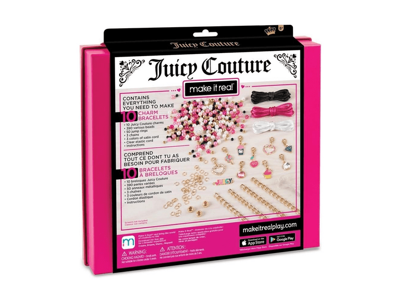 Make It Real Juicy Couture Pink és csillogó ékszerek (MIR4408)