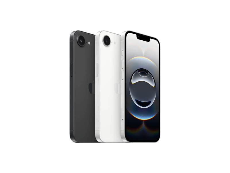 Apple iPhone 16e 512GB Okostelefon, fekete (MD1X4HX/A)