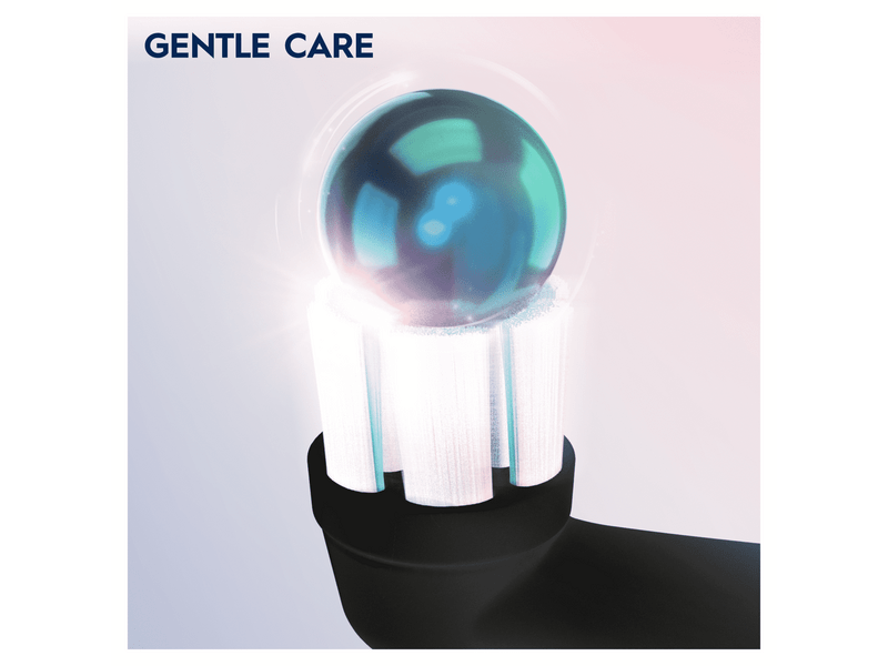 Oral-B iO Gentle Care glava četkice za zube, crna, 4 kom