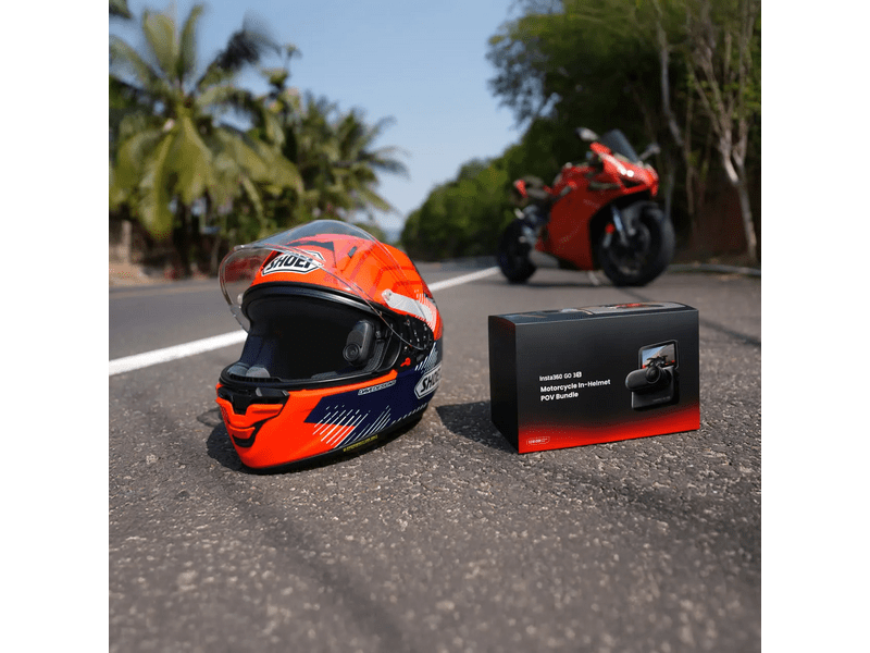 Insta360 Go 3S Motorcycle In-Helmet POV Bundle Akciókamera
