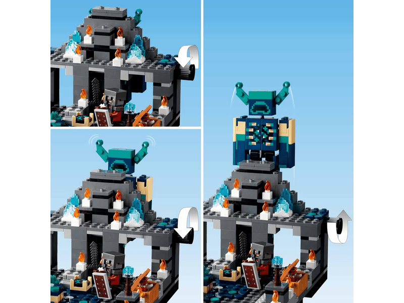 LEGO® Minecraft™ A mély sötétség csatája (21246)