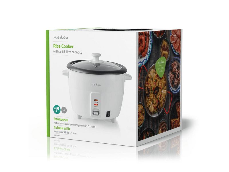 Nedis KARC15WT Rizsfőző, 1.5 L