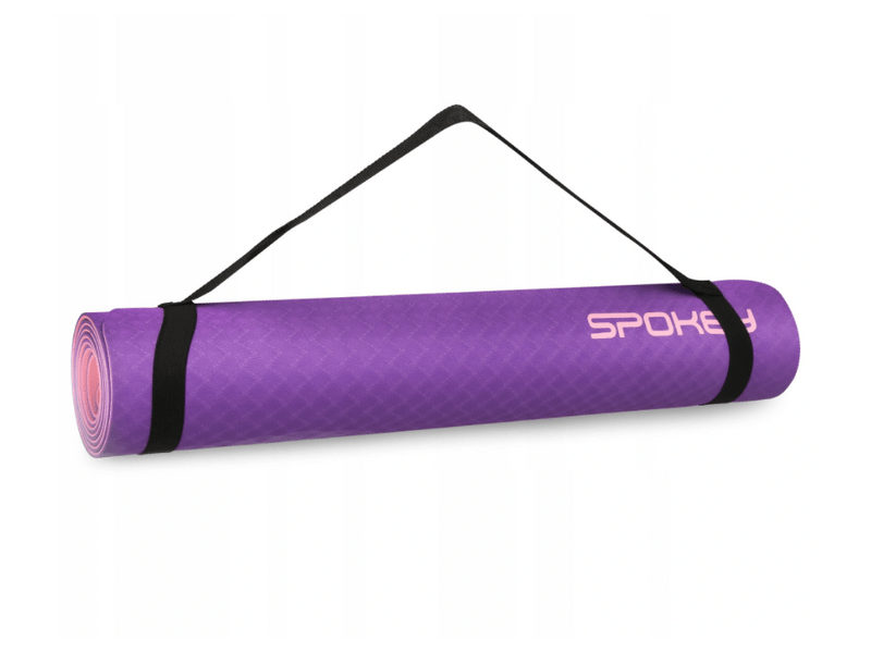 Spokey Duo fitnesz jógamatrac, lila (41788)
