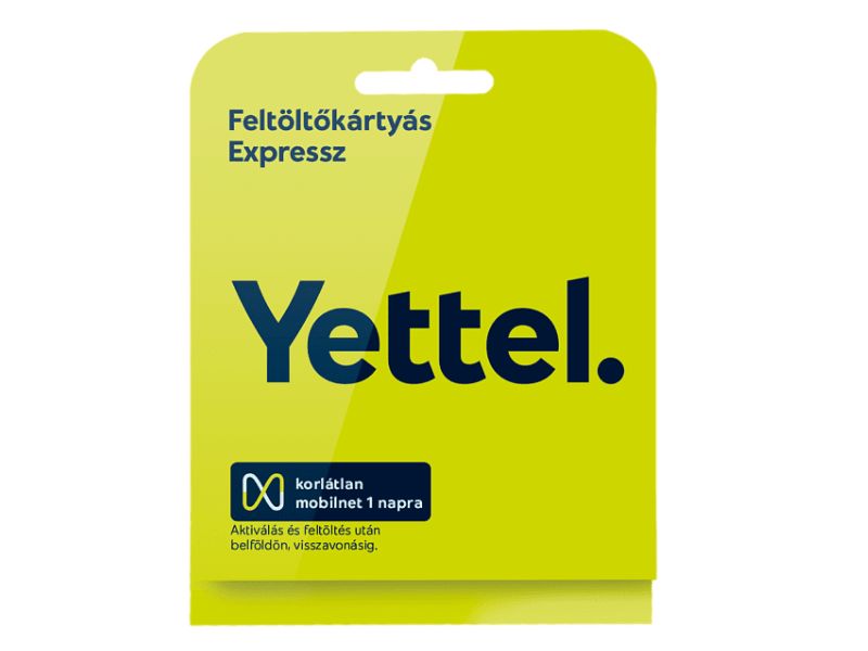 Alcatel 2057 Mobiltelefon, fehér + Yettel csomag