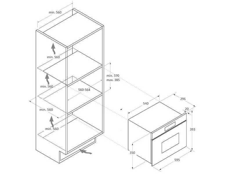 Haier H38SIDBF7XS Beépíthető mikrohullámú sütő