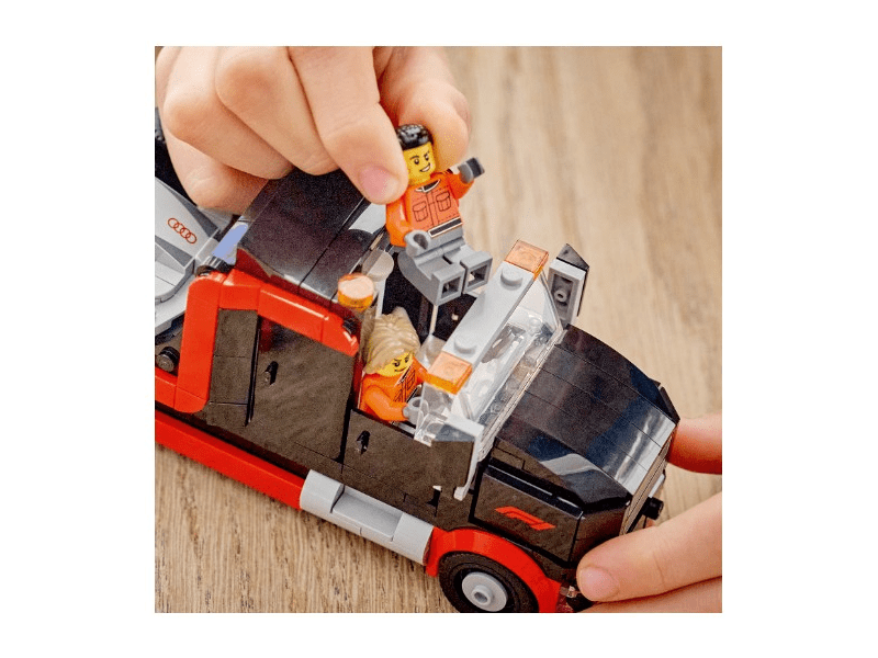 LEGO® City F1®-es kamion egy F1®-es Audi versenyautóval (60493)