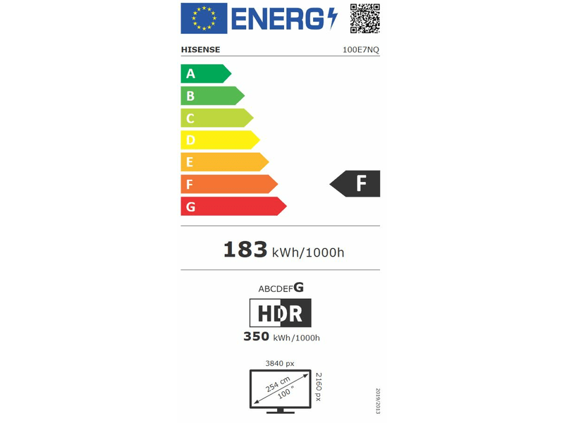 100E7NQ 4K UHD Smart 144Hz QLED TV