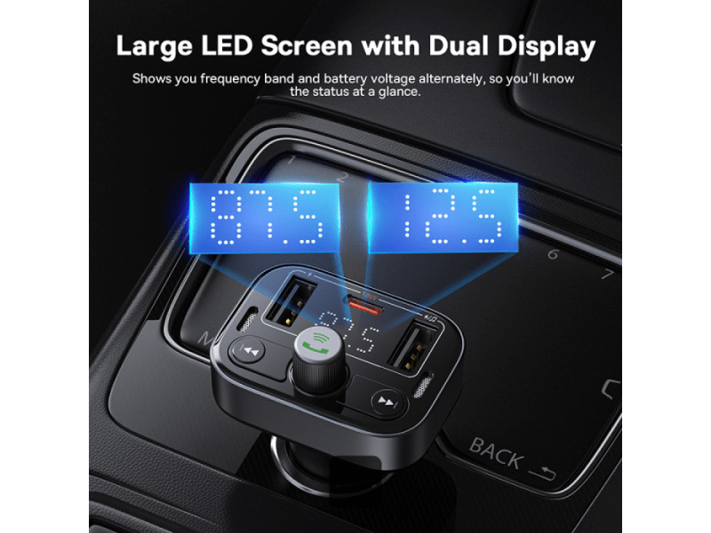 Baseus S-09 Pro FM transzmitter (C10762200113-00)