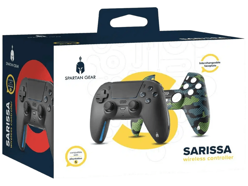 Spartan Gear Sarissa Vezeték nélküli kontroller, fekete (SGCPCPS501B)