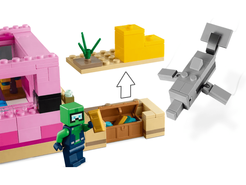 LEGO® Minecraft® Az Axolotl ház (21247)
