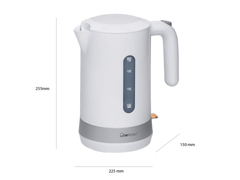 Clatronic WK 3452 Vízforraló, fehér