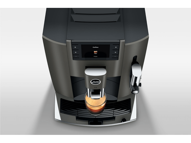 Jura E8 (EC) Automata kávéfőző, dark inox (15583)