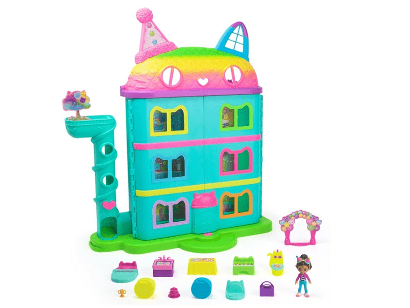 Gabi babaháza: Ünnepi szivárványos babaház (6071380)