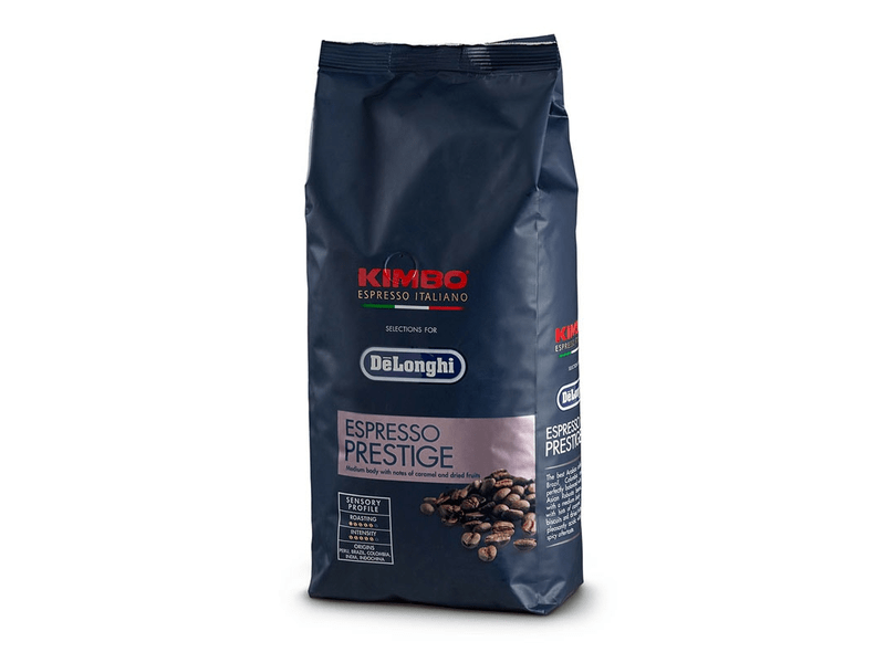 DeLonghi EC685.R Dedica manuális espresso kávéfőző + Kimbo Prestige Espresso Szemes kávé, 1 kg