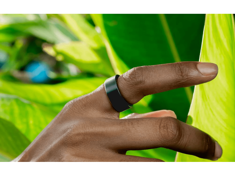 Ultrahuman Ring Air Okosgyűrű, mattszürke, 8-as méret (UHRA-MG-08)